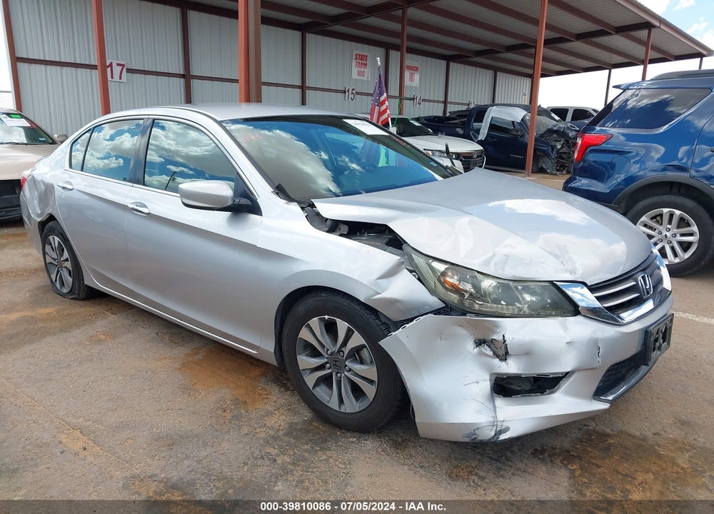 2013 HONDA ACCORD LX VIN: 1HGCR2F3XDA194098