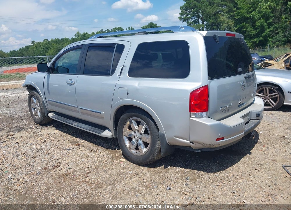 2011 NISSAN ARMADA PLATINUM VIN: 5N1AA0NE8BN612891