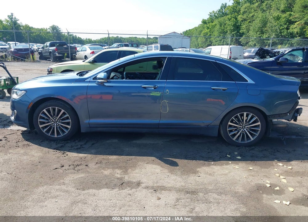 2019 LINCOLN MKZ STANDARD VIN: 3LN6L5B94KR623341