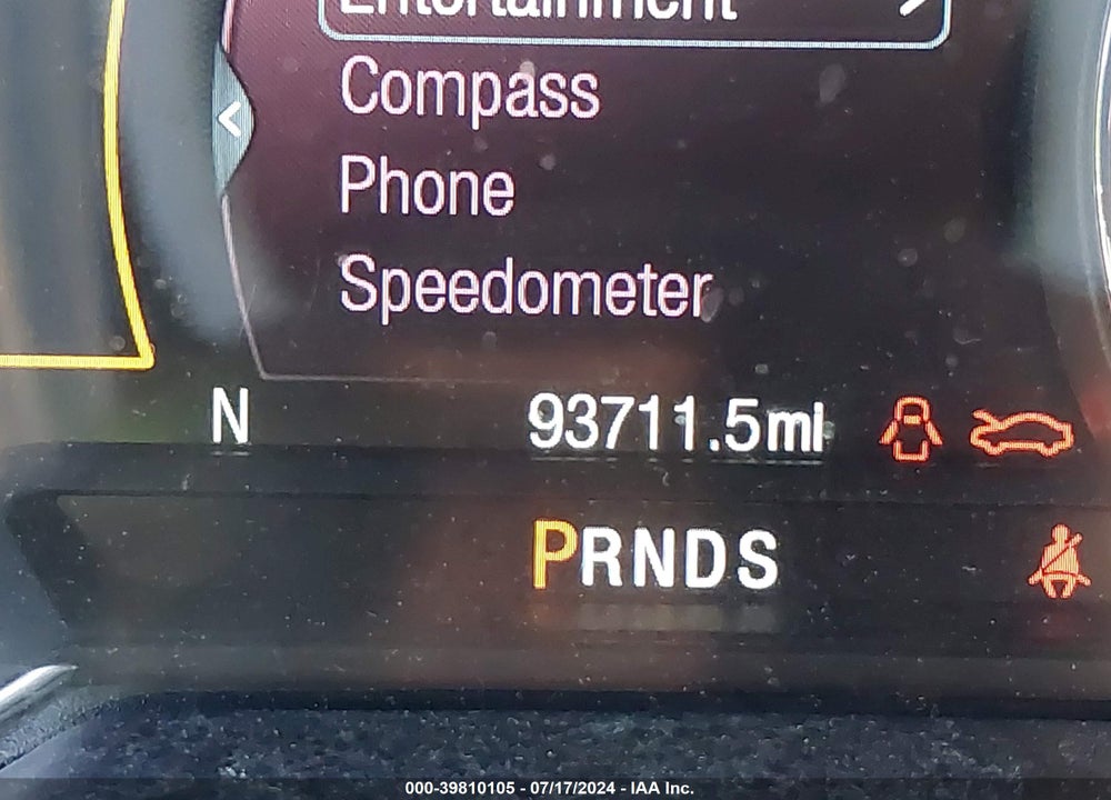2019 LINCOLN MKZ STANDARD VIN: 3LN6L5B94KR623341