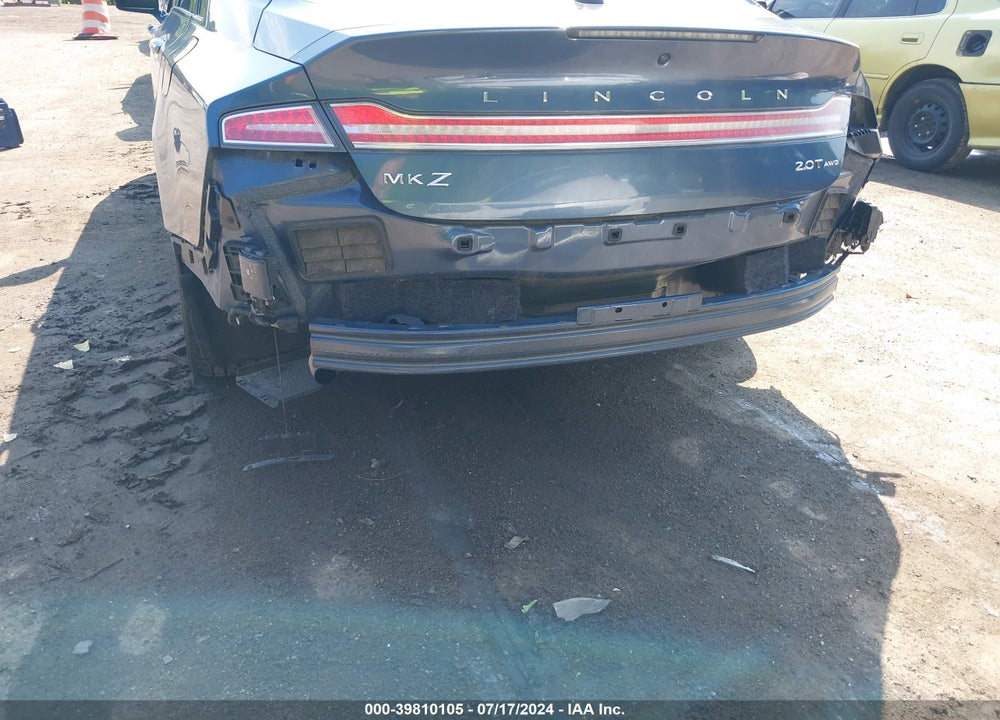 2019 LINCOLN MKZ STANDARD VIN: 3LN6L5B94KR623341