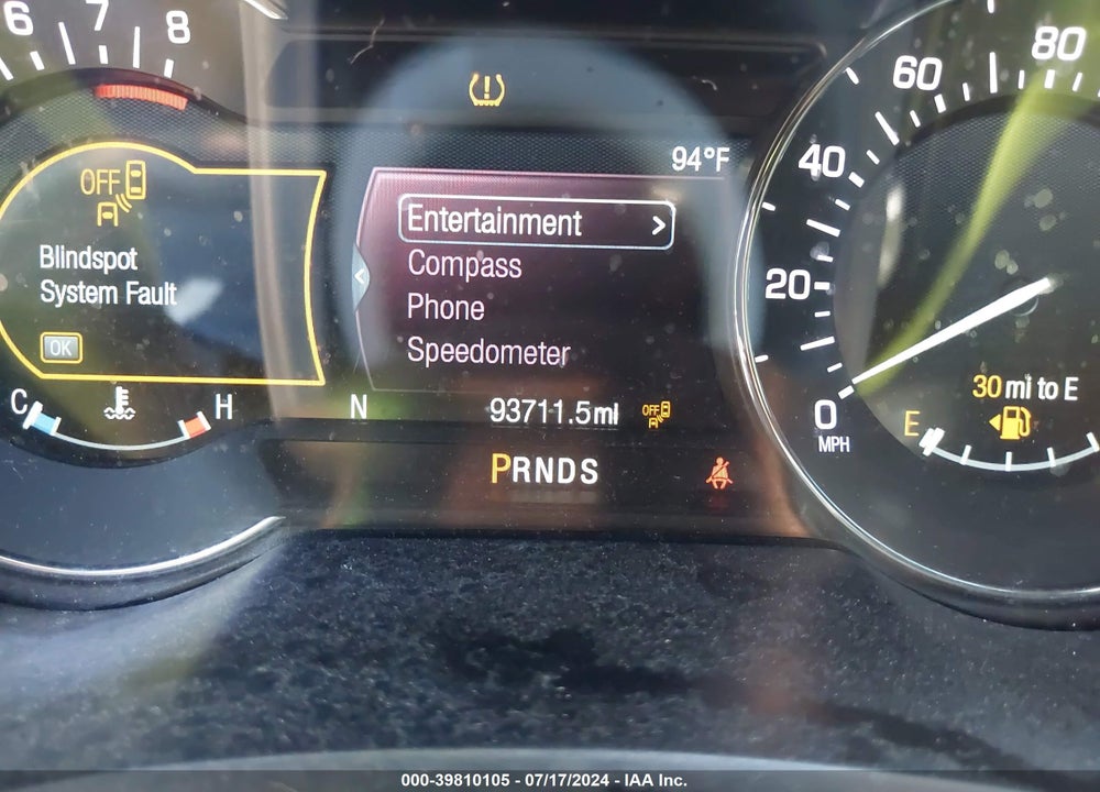 2019 LINCOLN MKZ STANDARD VIN: 3LN6L5B94KR623341