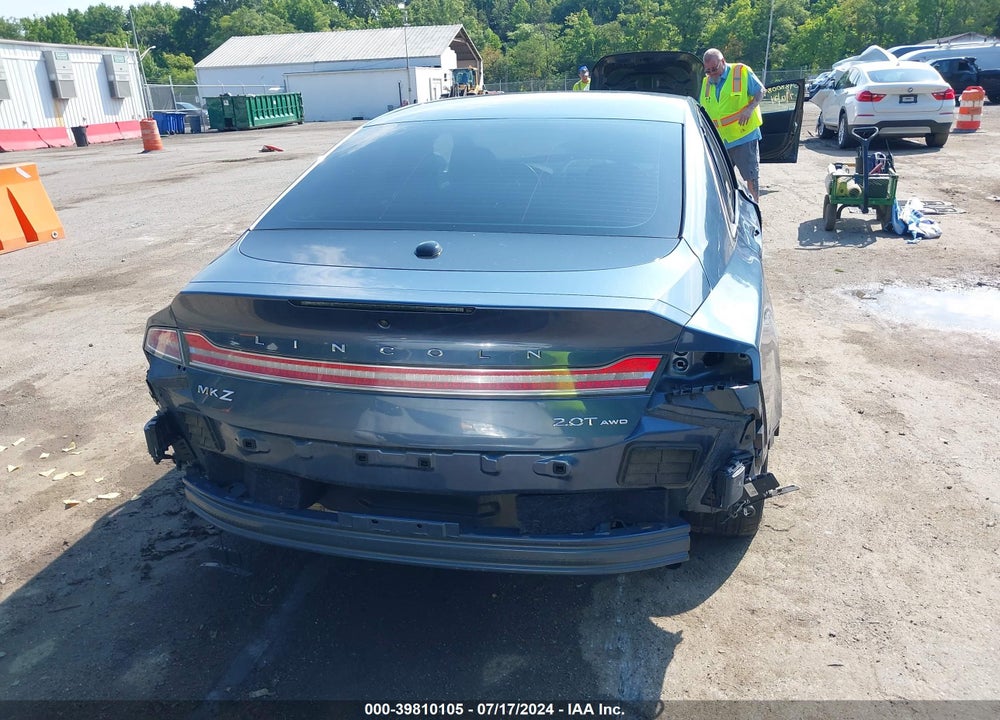 2019 LINCOLN MKZ STANDARD VIN: 3LN6L5B94KR623341