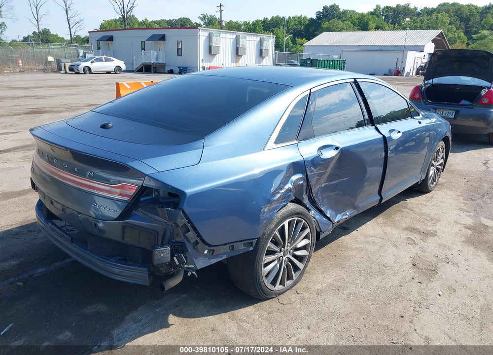 2019 LINCOLN MKZ STANDARD VIN: 3LN6L5B94KR623341