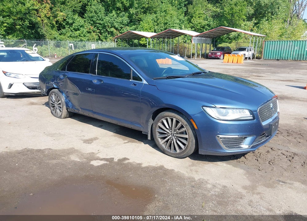 2019 LINCOLN MKZ STANDARD VIN: 3LN6L5B94KR623341