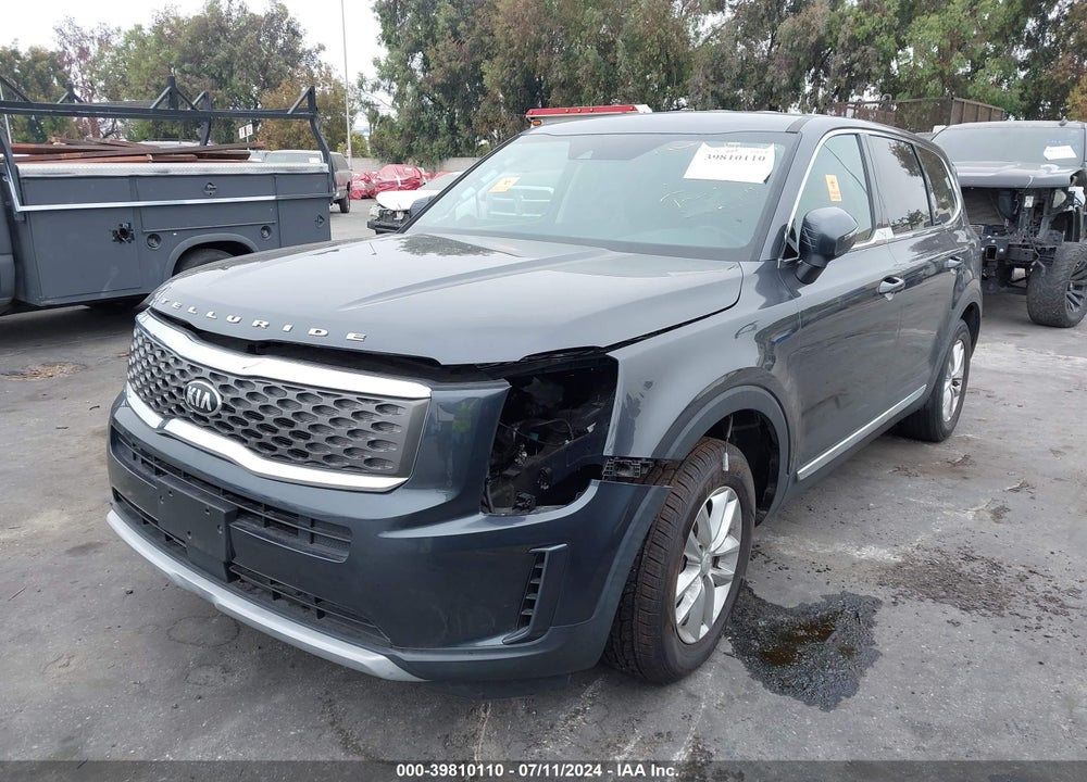 2021 KIA TELLURIDE LX VIN: 5XYP24HC9MG098511
