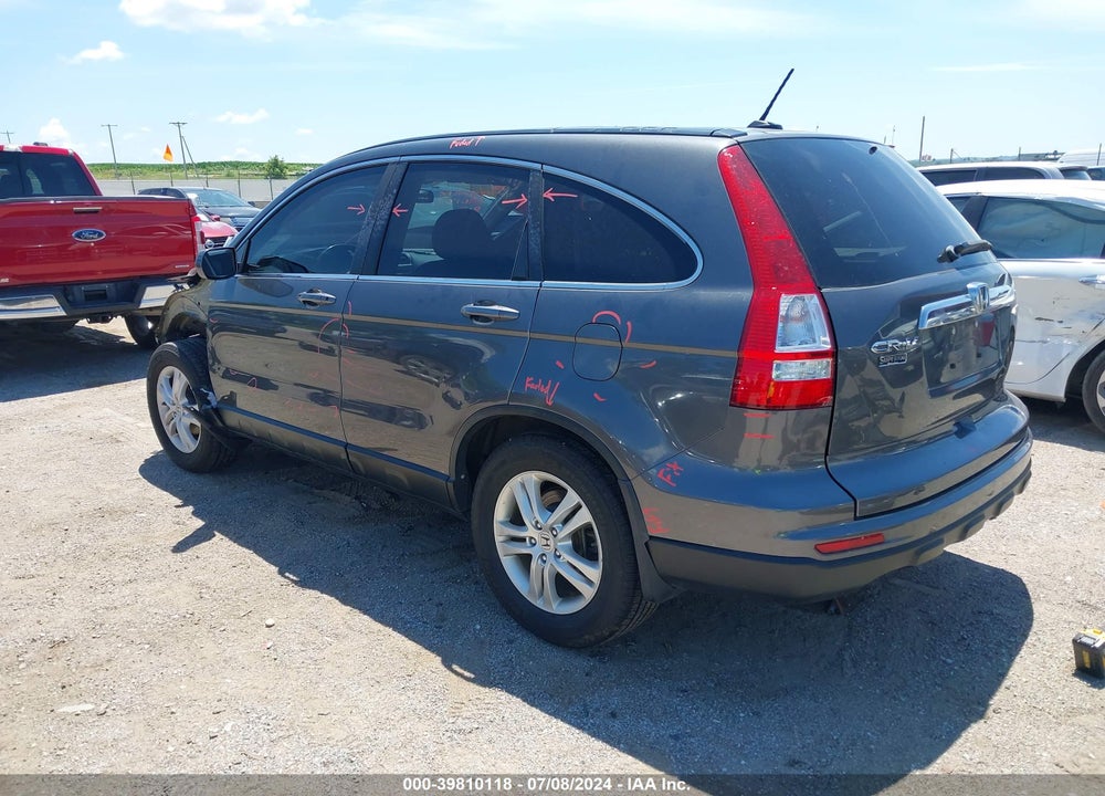 2011 HONDA CR-V EX-L VIN: 5J6RE4H71BL091454