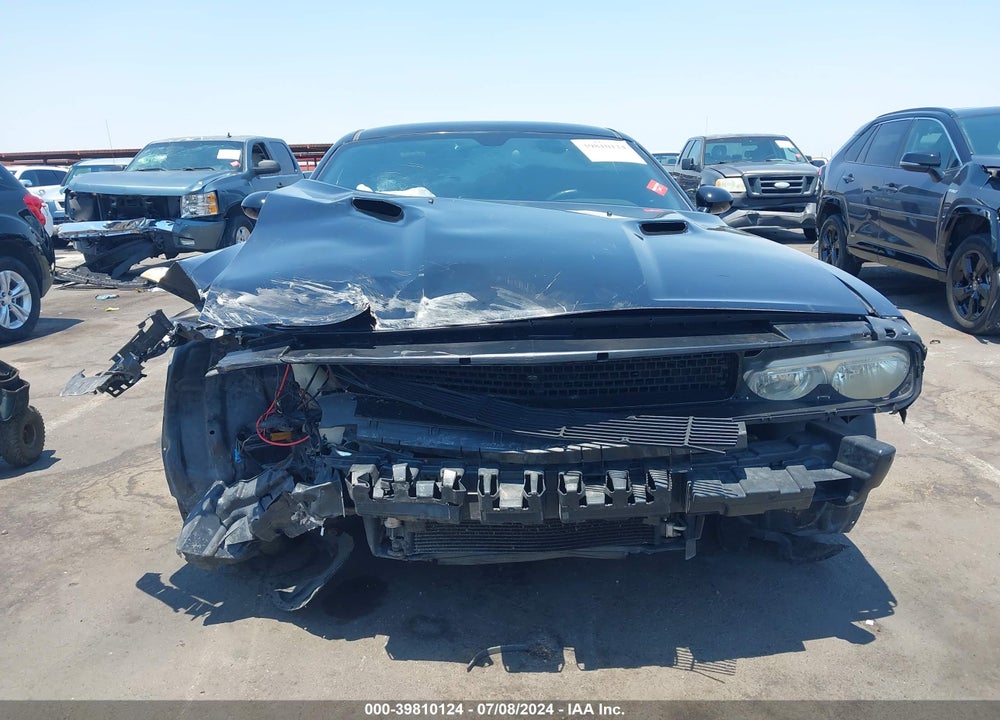 2013 DODGE CHALLENGER SXT VIN: 2C3CDYAG9DH609332
