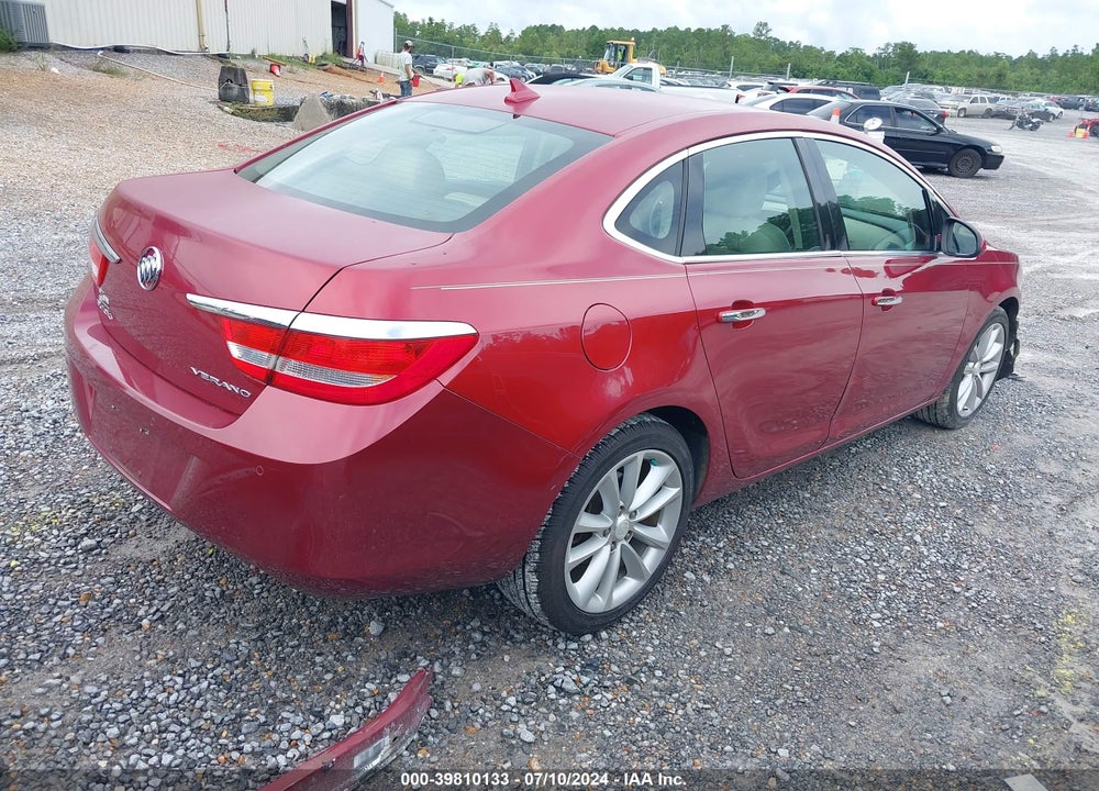 2013 BUICK VERANO LEATHER GROUP VIN: 1G4PS5SK6D4168594