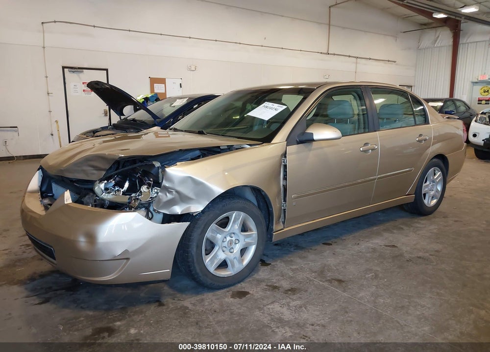 2006 CHEVROLET MALIBU LT VIN: 1G1ZT51866F126748