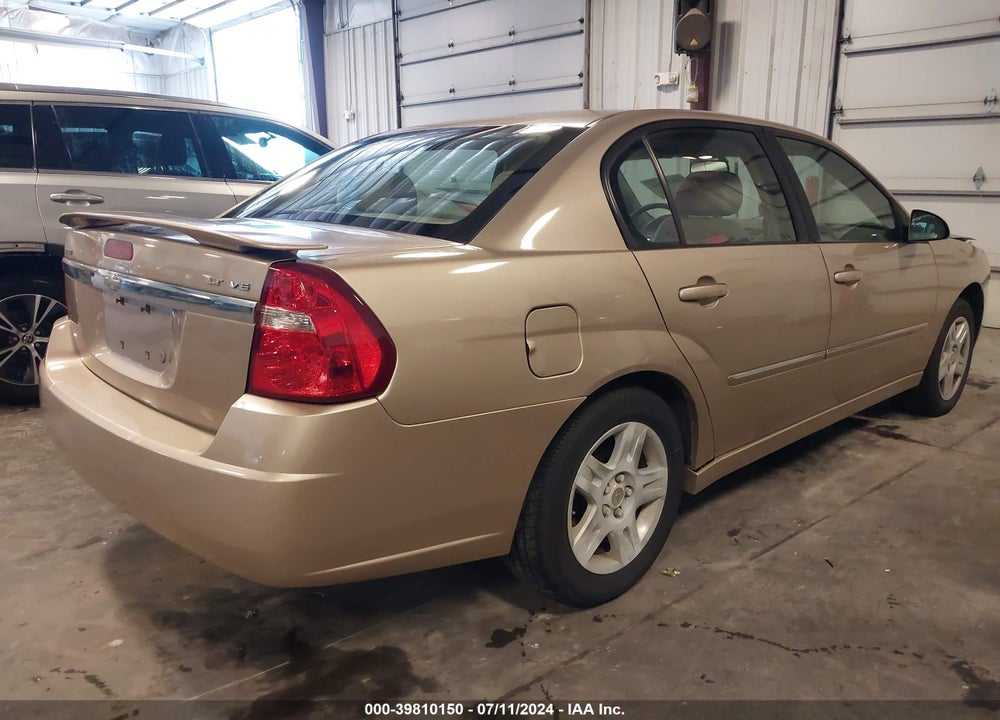 2006 CHEVROLET MALIBU LT VIN: 1G1ZT51866F126748