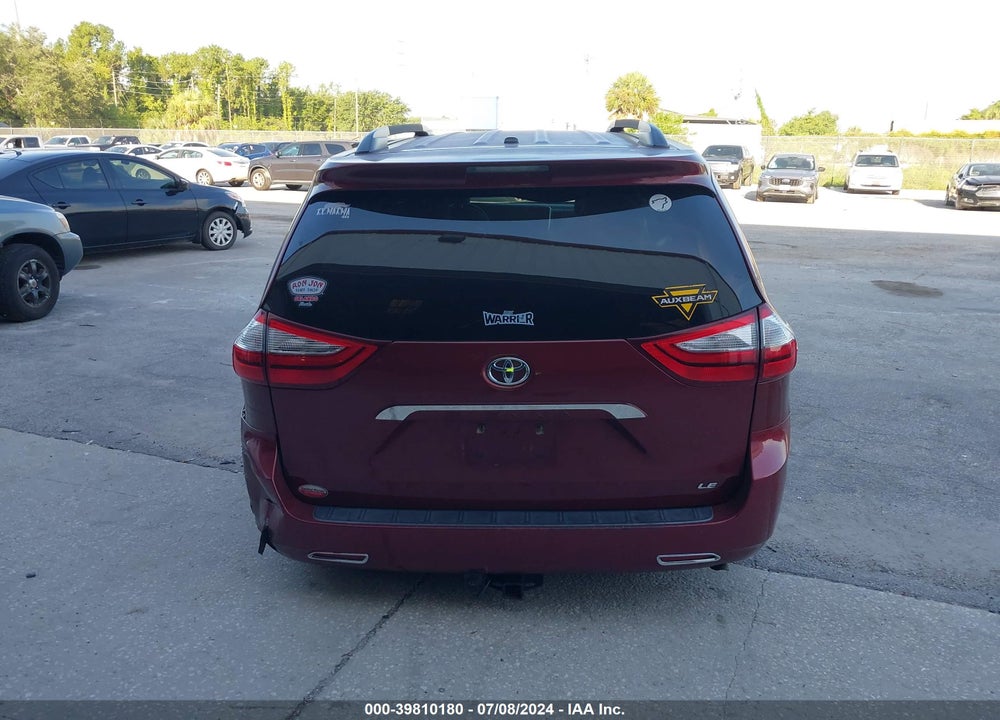 2017 TOYOTA SIENNA VIN: 5TDKZ3DC9HS844261