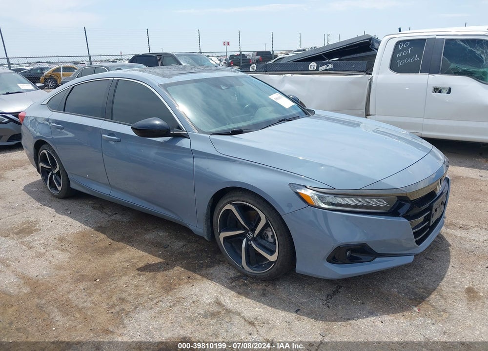2022 HONDA ACCORD SPORT 2.0T VIN: 1HGCV2F3XNA023557
