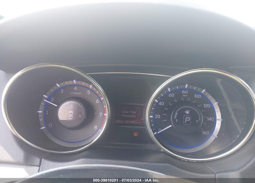 2011 HYUNDAI SONATA GLS VIN: 5NPEB4AC0BH280685