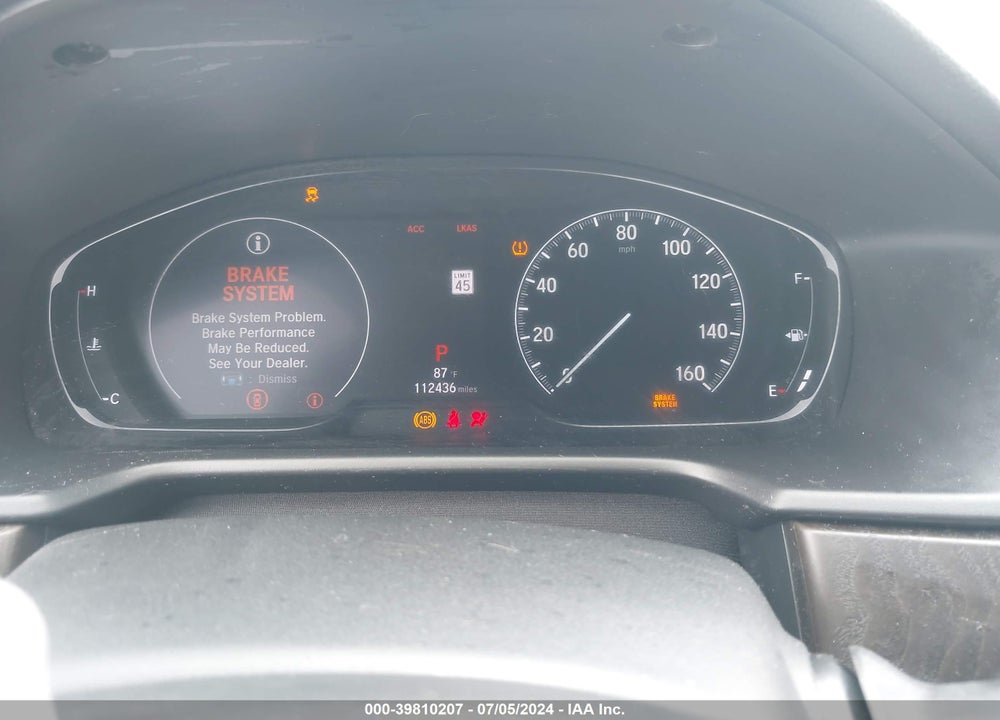 2020 HONDA ACCORD TOURING VIN: 1HGCV2F93LA009534