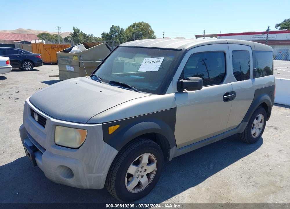 2004 HONDA ELEMENT EX VIN: 5J6YH18514L005305