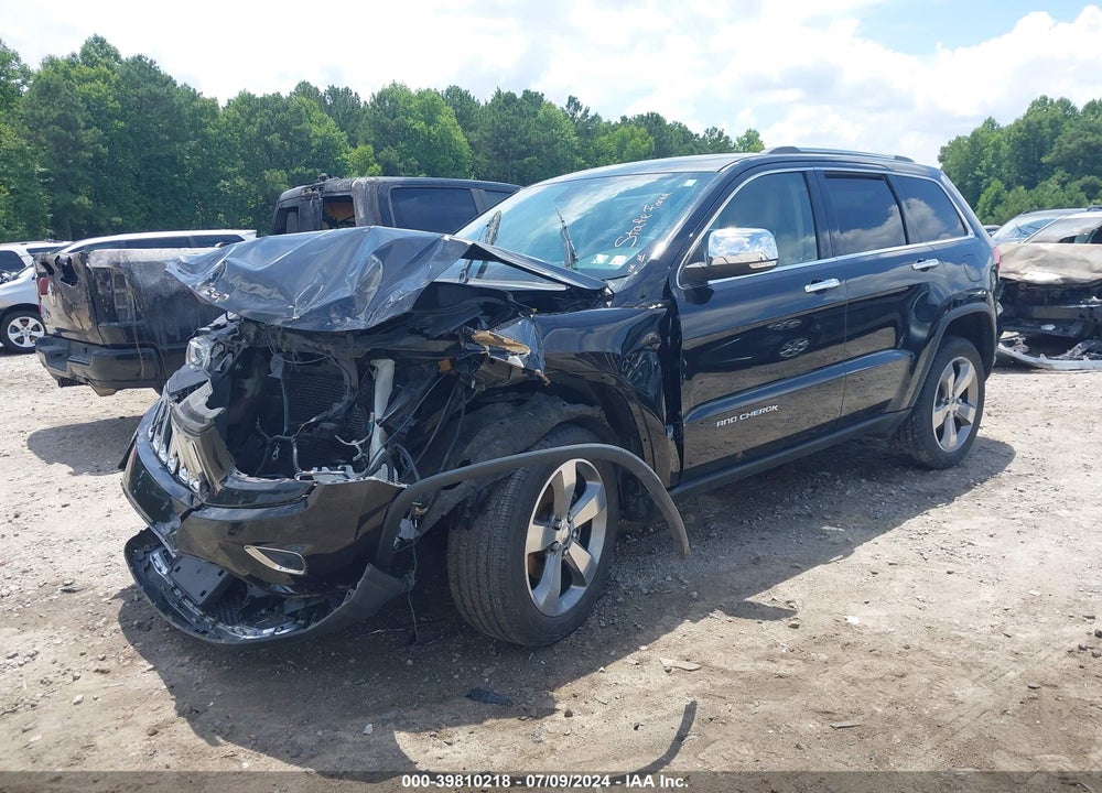 2014 JEEP GRAND CHEROKEE LIMITED VIN: 1C4RJFBG9EC252935