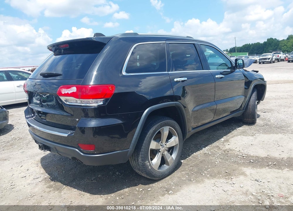 2014 JEEP GRAND CHEROKEE LIMITED VIN: 1C4RJFBG9EC252935