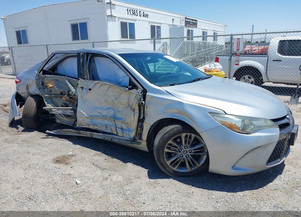 2016 TOYOTA CAMRY SE VIN: 4T1BF1FK0GU506982