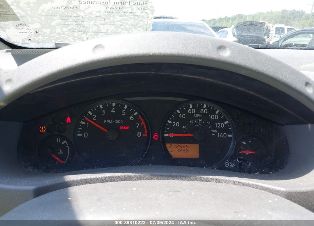 2010 NISSAN FRONTIER XE VIN: 1N6BD0CT8AC441181