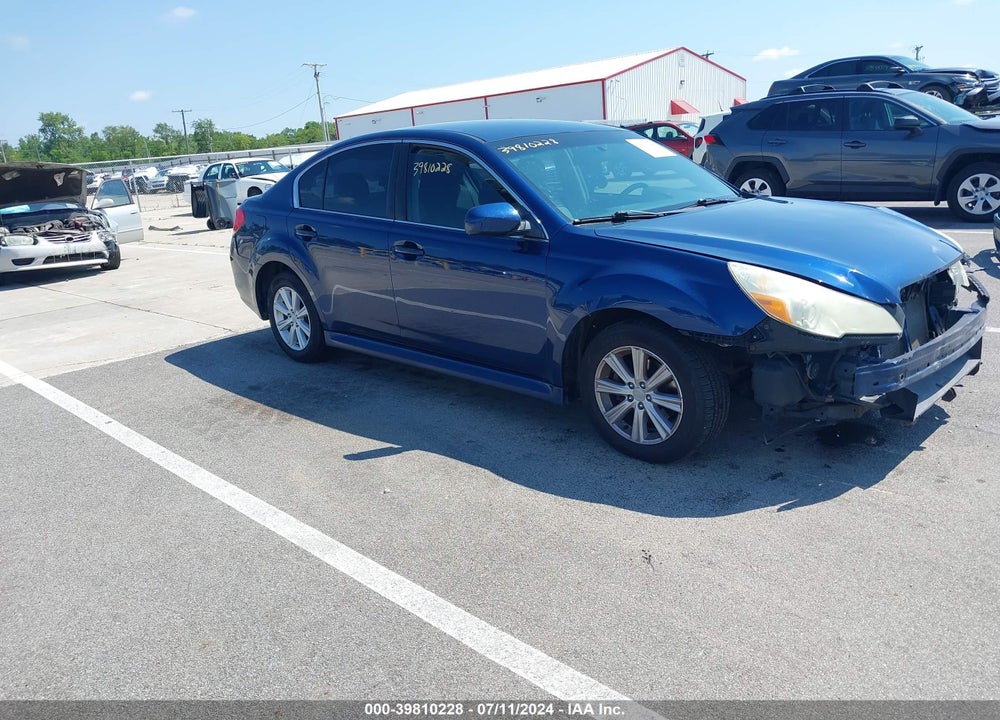 2011 SUBARU LEGACY 2.5I PREMIUM VIN: 4S3BMBB69B3223939