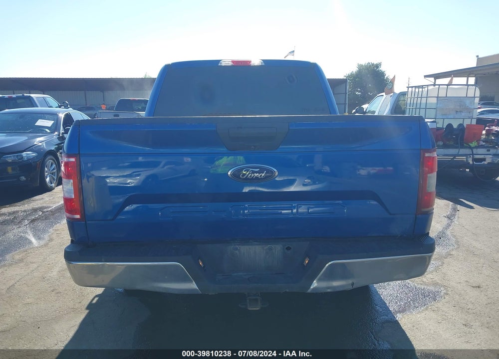 2018 FORD F-150 XLT VIN: 1FTEW1EB6JKE48592