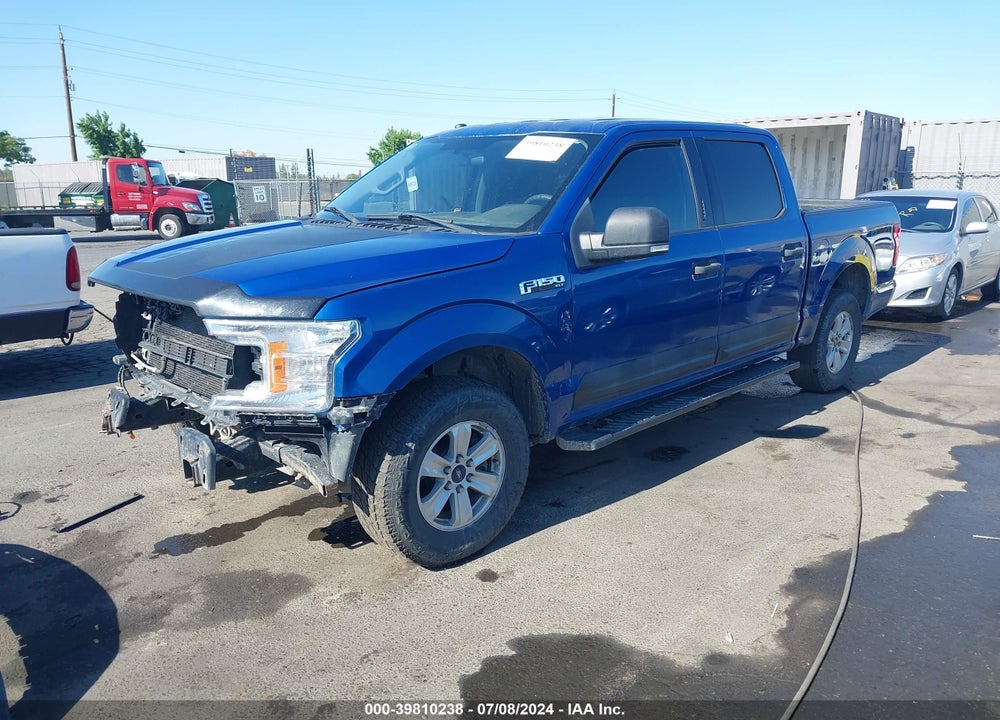2018 FORD F-150 XLT VIN: 1FTEW1EB6JKE48592