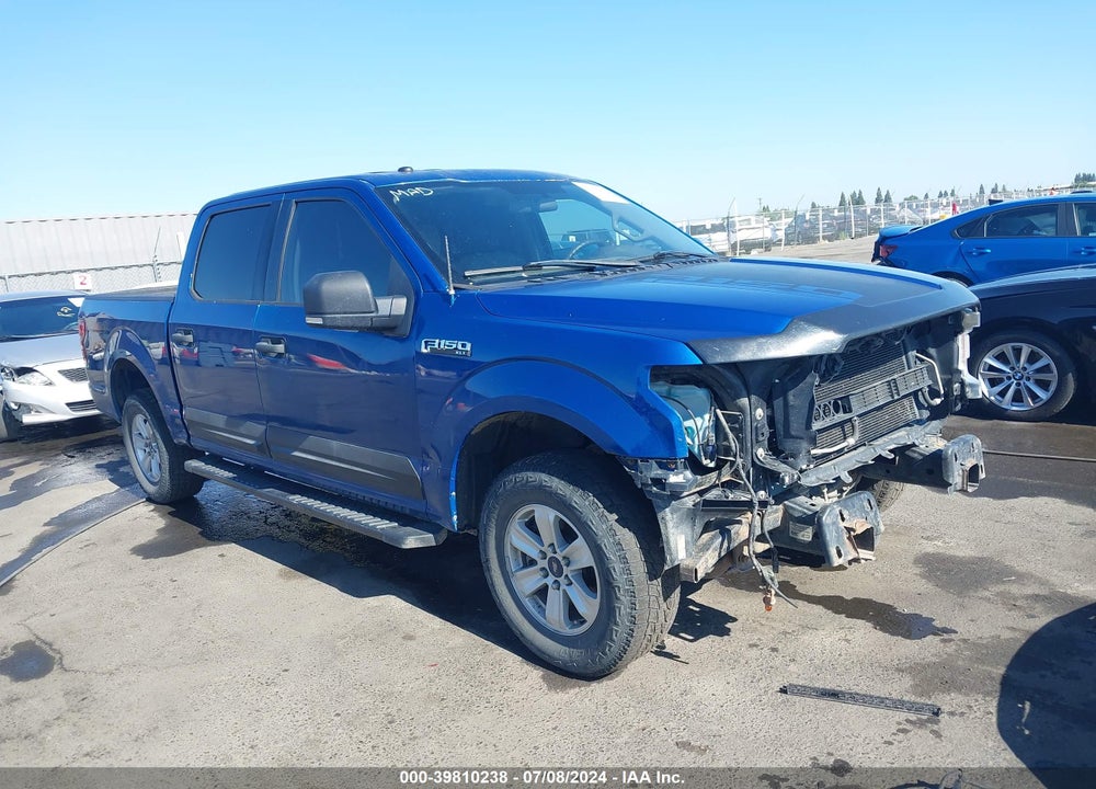 2018 FORD F-150 XLT VIN: 1FTEW1EB6JKE48592
