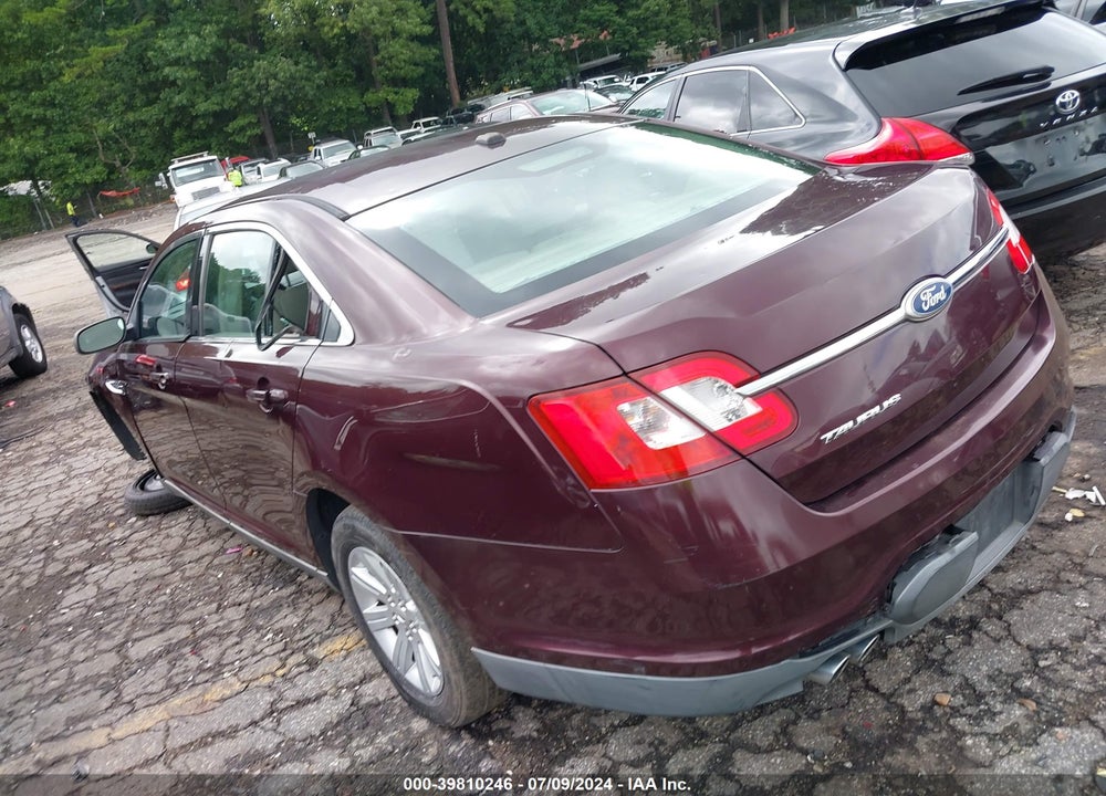 2011 FORD TAURUS SE VIN: 1FAHP2DWXBG153171