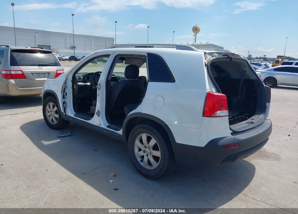 2012 KIA SORENTO LX V6 VIN: 5XYKT4A21CG296880
