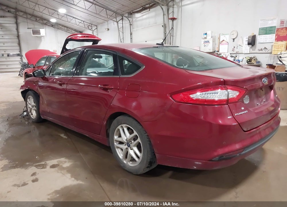 2016 FORD FUSION SE VIN: 3FA6P0H75GR116494