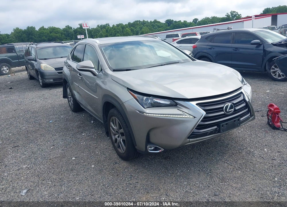 2015 LEXUS NX 200T VIN: JTJBARBZXF2001429