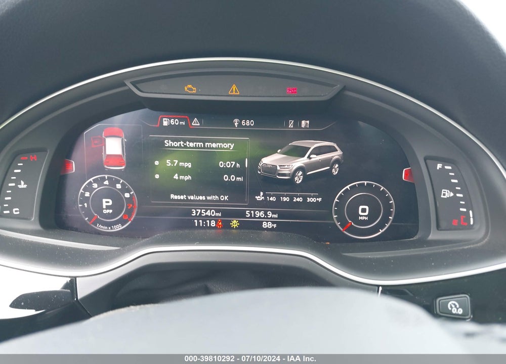 2019 AUDI Q7 55 PREMIUM/55 SE PREMIUM VIN: WA1LAAF76KD006413