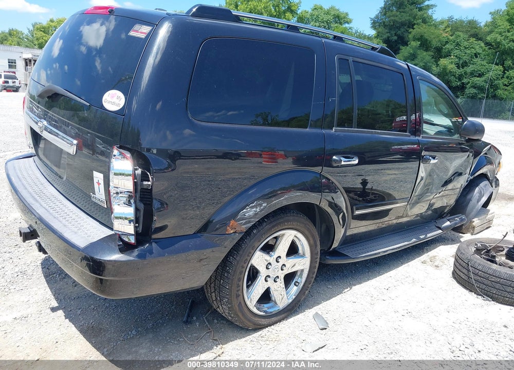 2008 DODGE DURANGO LIMITED VIN: 1D8HB582X8F105879