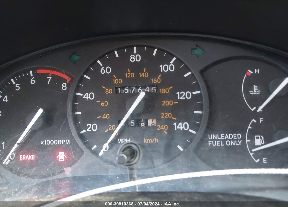 1996 TOYOTA CELICA GT VIN: JT2DG02T4T0036744