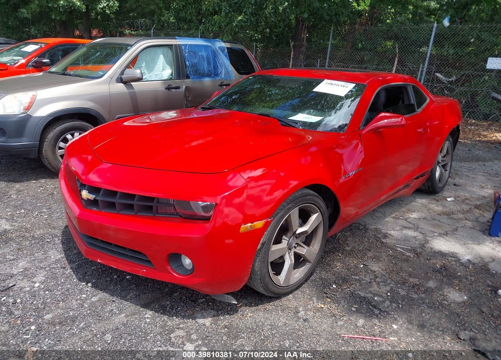 2011 CHEVROLET CAMARO 2LT VIN: 2G1FC1ED0B9116948