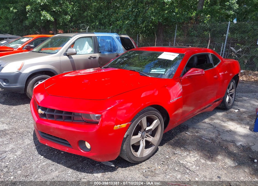 2011 CHEVROLET CAMARO 2LT VIN: 2G1FC1ED0B9116948