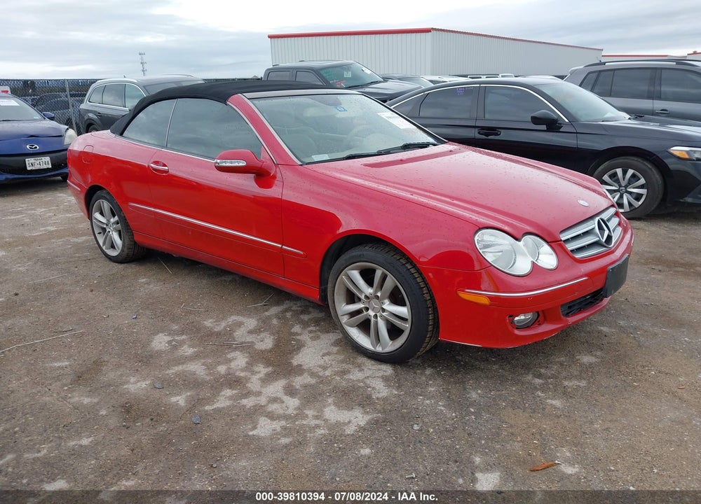 2007 MERCEDES-BENZ CLK 350 VIN: WDBTK56F07F207526