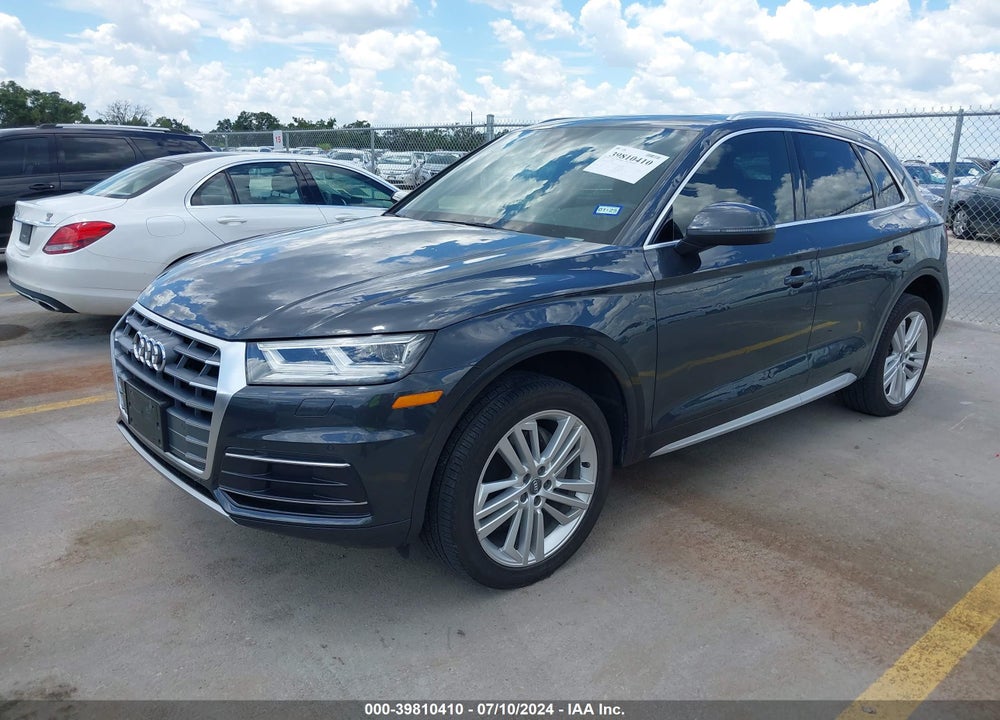 2018 AUDI Q5 2.0T TECH PREMIUM VIN: WA1BNAFY0J2199158