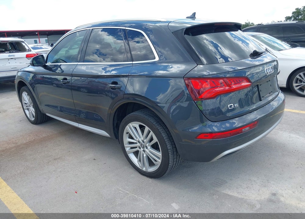 2018 AUDI Q5 2.0T TECH PREMIUM VIN: WA1BNAFY0J2199158