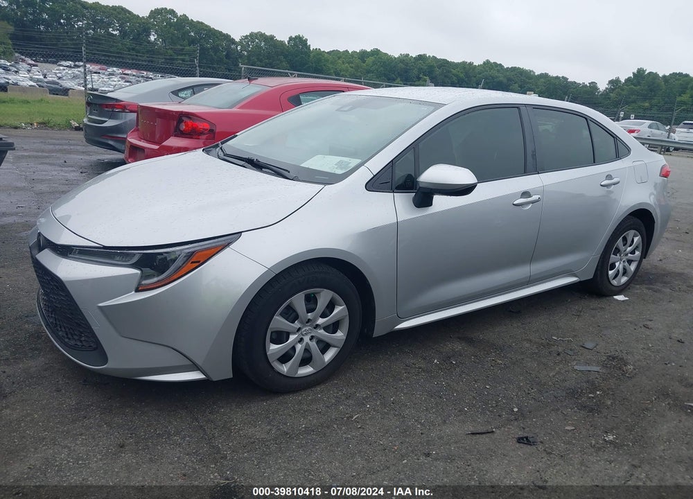 2022 TOYOTA COROLLA LE VIN: JTDEPMAE7N3008735