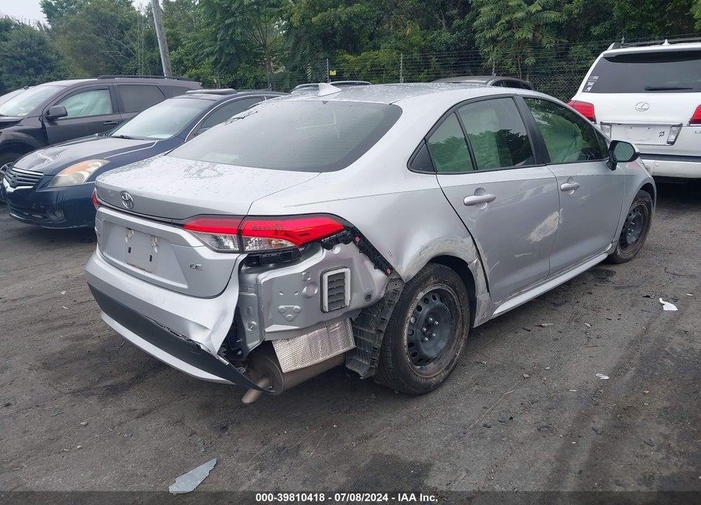 2022 TOYOTA COROLLA LE VIN: JTDEPMAE7N3008735