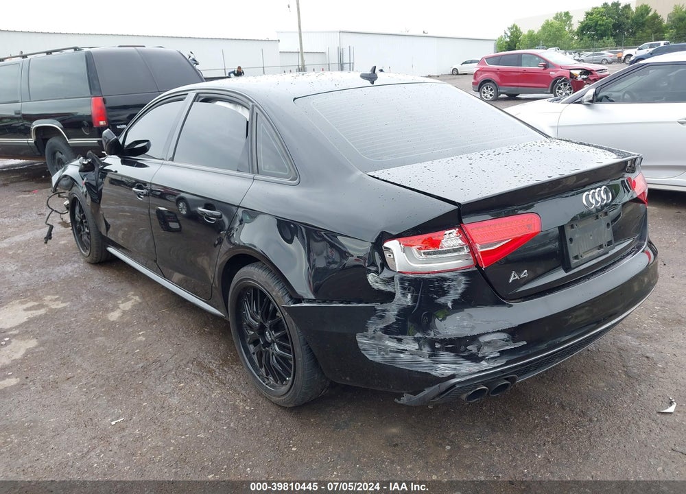 2014 AUDI A4 2.0T PREMIUM VIN: WAUEFAFL2EA081447
