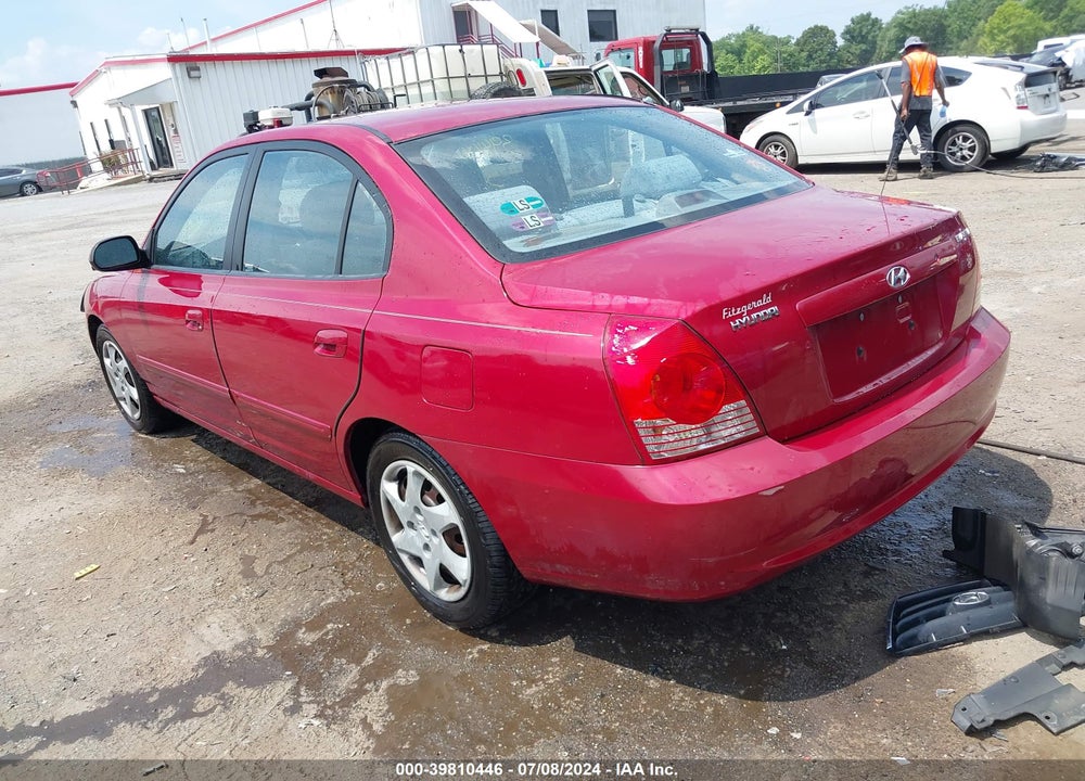 2006 HYUNDAI ELANTRA GLS/LIMITED VIN: KMHDN46D66U252319