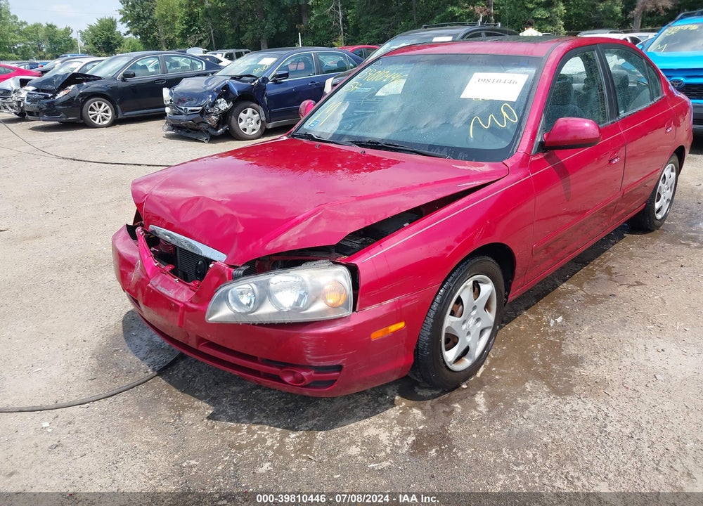 2006 HYUNDAI ELANTRA GLS/LIMITED VIN: KMHDN46D66U252319
