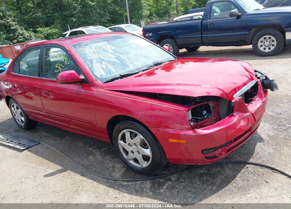 2006 HYUNDAI ELANTRA GLS/LIMITED VIN: KMHDN46D66U252319
