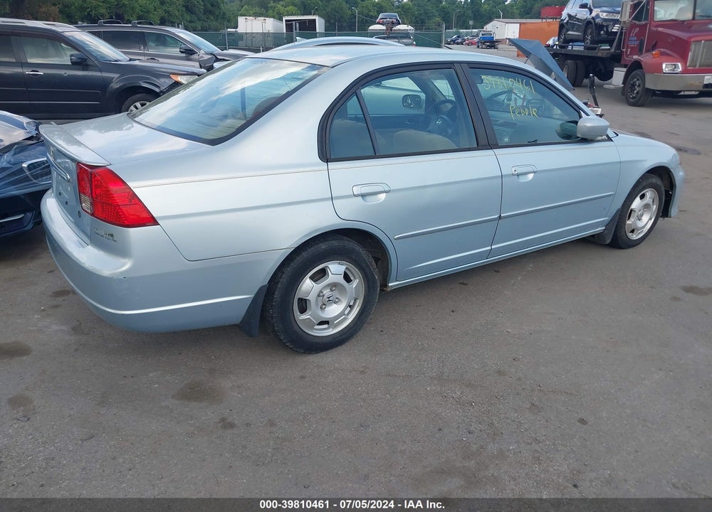 2003 HONDA CIVIC HYBRID VIN: JHMES966X3S019145