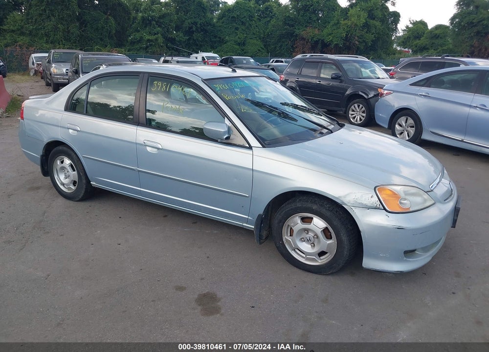2003 HONDA CIVIC HYBRID VIN: JHMES966X3S019145