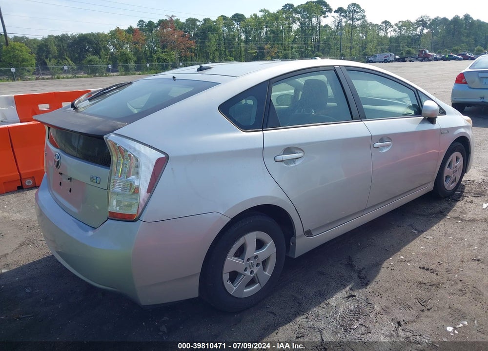 2010 TOYOTA PRIUS III VIN: JTDKN3DU6A0140919