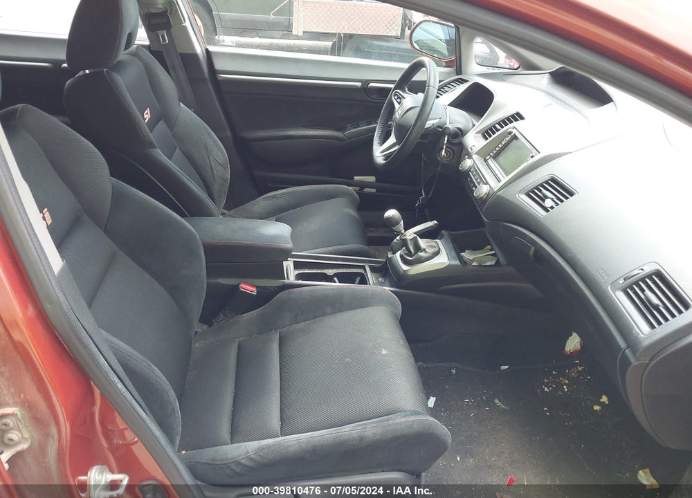 2009 HONDA CIVIC SI VIN: 2HGFA55559H701135